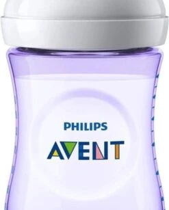 Philips Avent Natural Babyfles - SCF033/14 Babyfles (1m+) Voor Langzame Toevoer - 1x -Jollein Winkel 966x1200