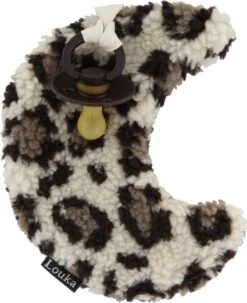 Louka Speendoekje Maan Panter 2 - Meisje - Jongen - Teddy - Speenknuffel - Excl. Speen