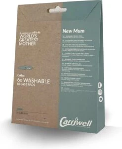 Carriwell Carriwel Zoogcompressen - Biokatoen - Wasbaar – Wit – 6 Stuks Met Wasnet -Jollein Winkel 983x1200 1