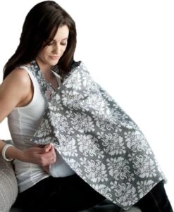 Udder Covers Borstvoedingsdoek - Voedingsdoek - Grace - Grijs Wit Print 9 Udder Covers Borstvoedingsdoek - Voedingsdoek - Grace - Grijs Wit Print -Jollein Winkel 984x1200 1